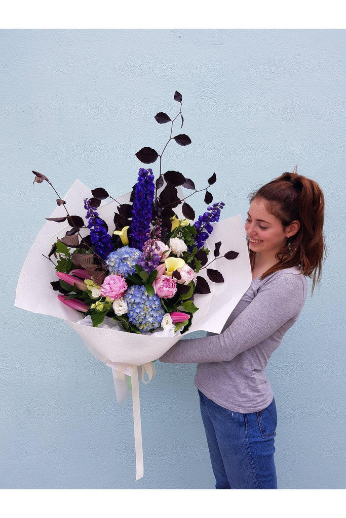 The Wow,For those wanting to make a statement, let us work our magic and create you a BIG bunch with our favourite fresh blooms of the day. Florist Wellington , Florist Kilbirnie , Florist Lyall Bay